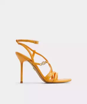 Женские босоножки на каблуке с круглым носком Aldo, оранжевый