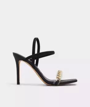 Женские босоножки на каблуке с квадратным носком Aldo, черный