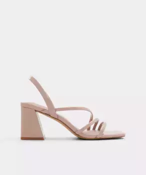 Женские босоножки на каблуке с квадратным носком Aldo, розовый