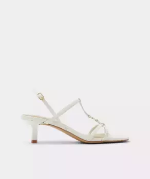Женские босоножки на каблуке с квадратным носком Aldo, белый