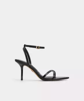 Женские босоножки на каблуке с острым носком Aldo, черный