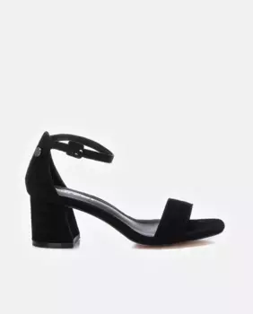 Женские босоножки на каблуке с застежкой-пряжкой Refresh, черный