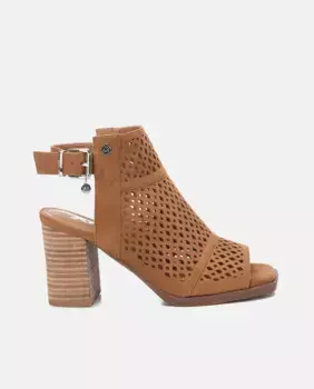 Женские босоножки на каблуке с застежкой-пряжкой Xti, цвет Camel