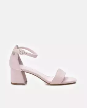 Женские босоножки на каблуке с застежкой-пряжкой Refresh, пурпурный