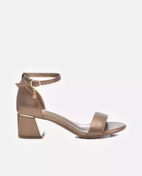 Женские босоножки на каблуке с застежкой-пряжкой Xti, розовый