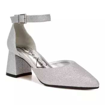 Женские босоножки на каблуке Taznia London Rag, серебряный
