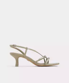 Женские босоножки на квадратном каблуке Aldo, зеленый