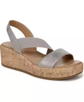 Женские босоножки на платформе Odette с открытым носом LifeStride, коричневый/бежевый