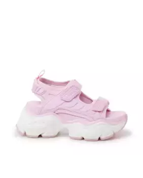 Женские босоножки на платформе с двойной застежкой Buffalo, розовый