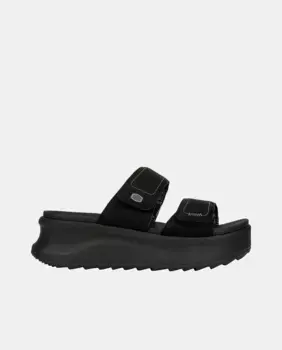 Женские босоножки на платформе с двойными ремешками HeyDude, черный