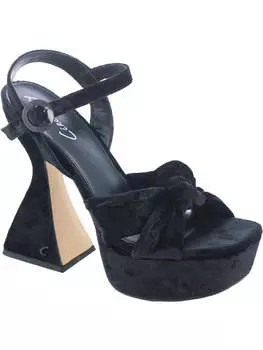 Женские босоножки на платформе с ремешком на щиколотке Audrea Circus by Sam Edelman, черный