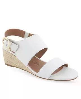 Женские босоножки на платформе Worth Open Toe Wedge Aerosoles, белый