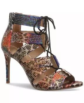 Женские босоножки на шпильке со шнуровкой Sandy Thalia Sodi, розовый