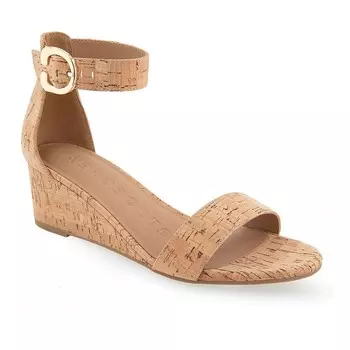 Женские босоножки на танкетке Aerosoles Willis, цвет Cork Combo