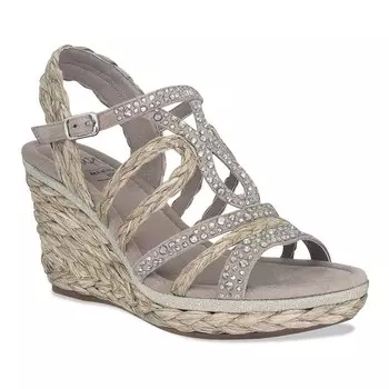 Женские босоножки на танкетке Impo Omalia, цвет Simply Taupe