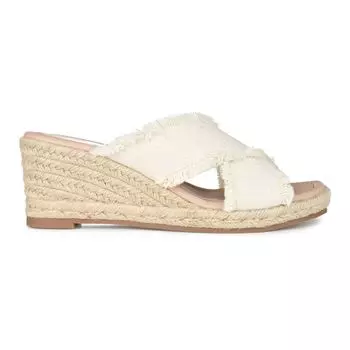 Женские босоножки на танкетке Journee Collection Shanni Journee Collection, серый