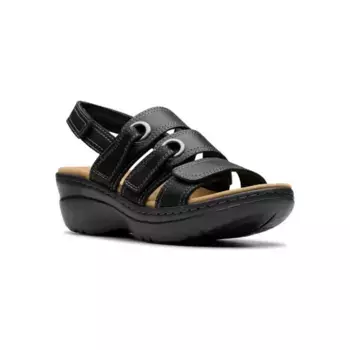 Женские босоножки на танкетке Merliah2 Clarks, черный
