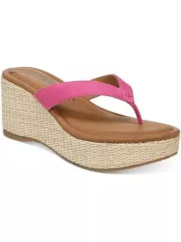 Женские босоножки на танкетке Rio с застежкой-молнией Zodiac, цвет azalea fabric