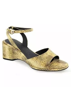 Женские босоножки на танкетке с пряжкой Nixon Aerosoles, желтый