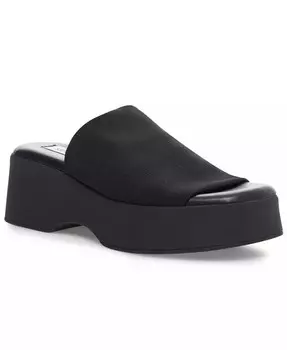 Женские босоножки на танкетке Slinky30 Flatform Steve Madden, черный