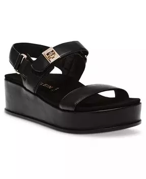 Женские босоножки на танкетке Verse на платформе Anne Klein, черный