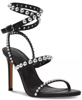 Женские босоножки на высоком каблуке Teena с декоративными элементами Steve Madden, черный