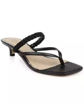 Женские босоножки Nadya на низком каблуке Jewel Badgley Mischka, черный