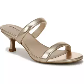 Женские босоножки Nalani на ремешках Lifestride, цвет gold faux leather