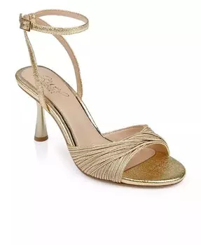 Женские босоножки Nanette Stiletto Dress Jewel Badgley Mischka, золотой