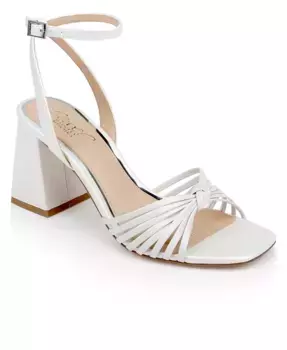 Женские босоножки Nariah на квадратном каблуке Jewel Badgley Mischka, белый