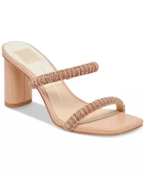 Женские босоножки Nolah Beaded на устойчивом каблуке Dolce Vita, зеленый