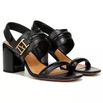 Женские босоножки Owen на среднем каблуке Franco Sarto, черный