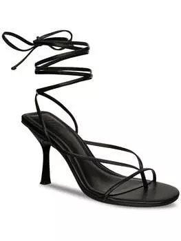 Женские босоножки Pippa из искусственной кожи с ремешком на пятке INC, цвет black smooth