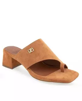 Женские босоножки под платье Etta на низком каблуке Aerosoles, бежевый