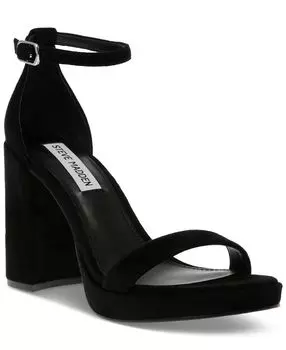 Женские босоножки под платье из двух частей на платформе Susan Steve Madden, черный