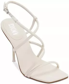 Женские босоножки Reia Strappy Slingback Dress Sandals DKNY, коричневый/бежевый