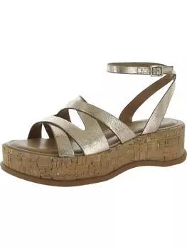 Женские босоножки Riley из искусственной кожи с металлической платформой Naturalizer, цвет light bronze