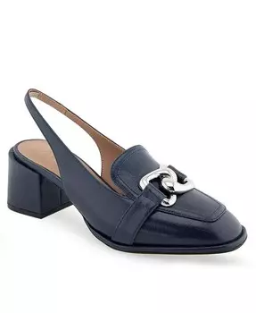 Женские босоножки с босоножками на массивном каблуке Allure Aerosoles, синий