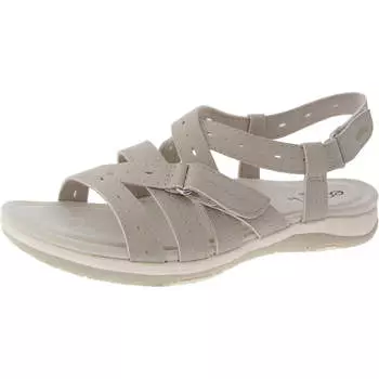 Женские босоножки Samsin из искусственной кожи с открытой пяткой Earth Origins, слоновая кость