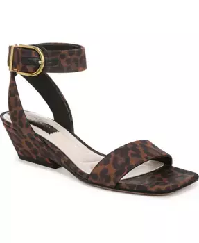 Женские босоножки Savini с открытым носком и квадратным мысом на щиколотке Franco Sarto, мультиколор