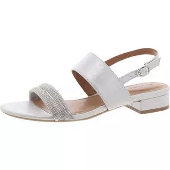 Женские босоножки Selbiee с металлическим ремешком и стразами Style & Co., цвет silver metallic