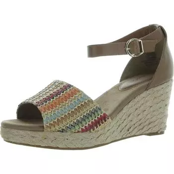 Женские босоножки Seleeney с открытым носком и ремешком на щиколотке Style & Co., цвет rainbow raffia