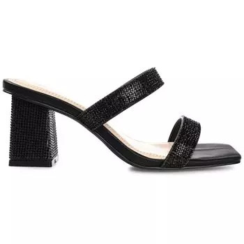 Женские босоножки Shandee Tru Comfort Foam со стразами Journee Collection на блочном каблуке Journee Collection, черный
