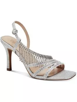 Женские босоножки Skylar с бахромой из стразов Thalia Sodi, цвет silver lurex w stone