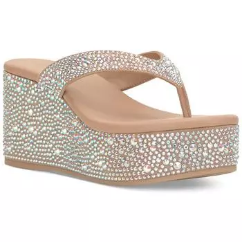 Женские босоножки-слипоны Loli на танкетке INC, цвет ab bling