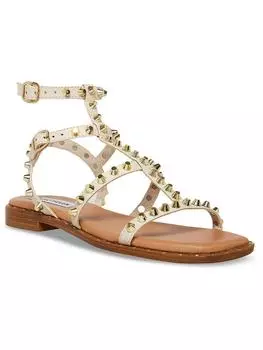 Женские босоножки Sunnie из искусственной кожи с заклепками Steve Madden, цвет bone