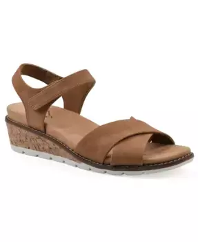 Женские босоножки Tinna на платформе Cliffs by White Mountain, коричневый/бежевый