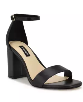 Женские босоножки Toniann с открытым носком Nine West, черный