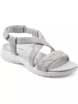 Женские босоножки Treasur 2 на танкетке с ремешком на щиколотке Easy Spirit, цвет light natural