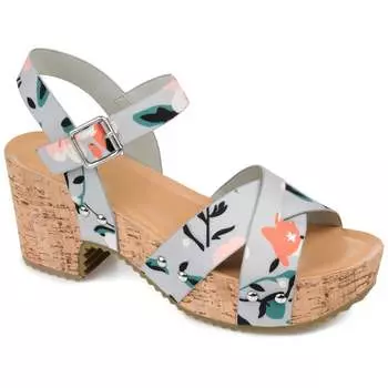 Женские босоножки Tru Comfort Foam Valentina из коллекции Journee, цвет floral